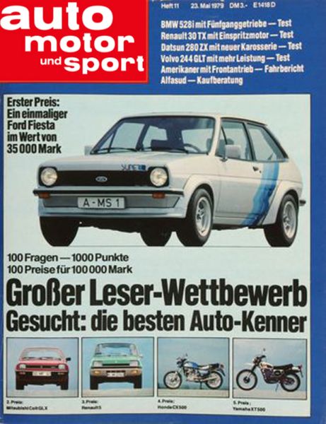 Auto Motor Sport, 23.05.1979 bis 05.06.1979