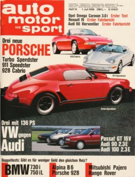 Auto Motor Sport, 01.07.1988 bis 14.07.1988