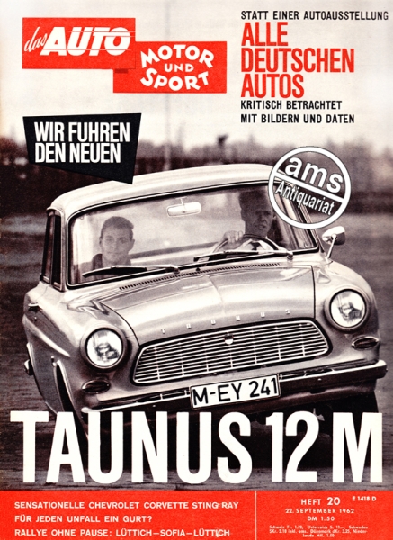 Auto Motor Sport, 22.09.1962 bis 05.10.1962