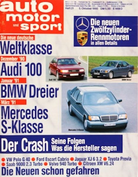 Auto Motor Sport, 05.10.1990 bis 18.10.1990