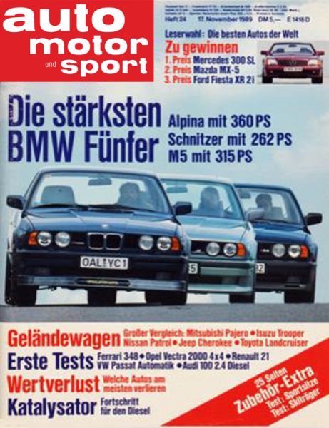 Auto Motor Sport, 17.11.1989 bis 30.11.1989