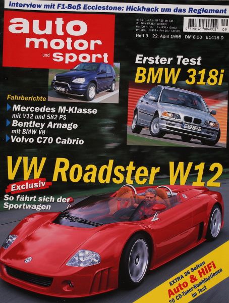 Auto Motor Sport, 22.04.1998 bis 05.05.1998