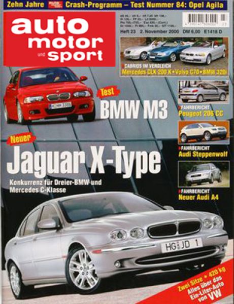 Auto Motor Sport, 02.11.2000 bis 15.11.2000