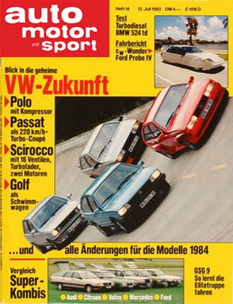 Auto Motor Sport, 13.07.1983 bis 26.07.1983