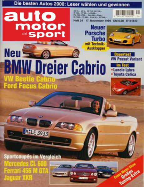 Auto Motor Sport, 17.11.1999 bis 30.11.1999