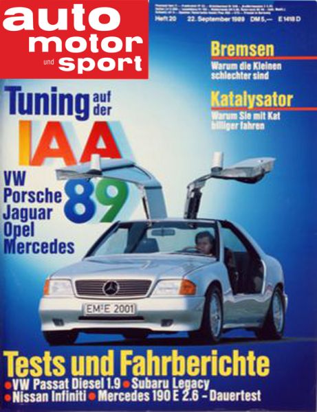 Auto Motor Sport, 22.09.1989 bis 05.10.1989