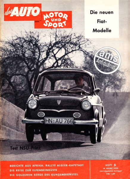 Auto Motor Sport, 14.03.1959 bis 27.03.1959