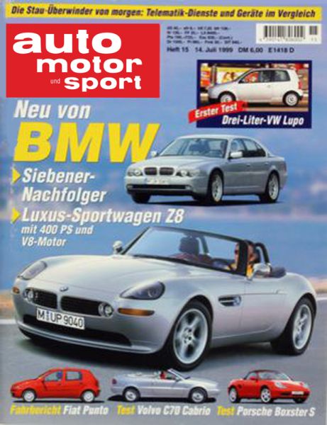 Auto Motor Sport, 14.07.1999 bis 27.07.1999