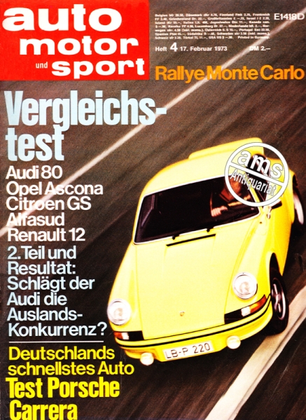 Auto Motor Sport, 17.02.1973 bis 02.03.1973