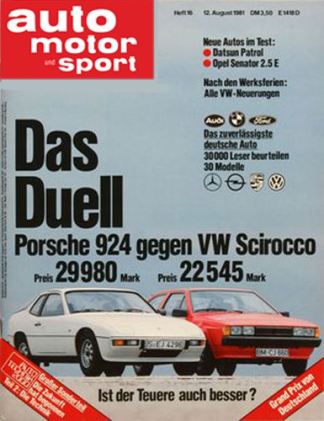 Auto Motor Sport, 12.08.1981 bis 25.08.1981