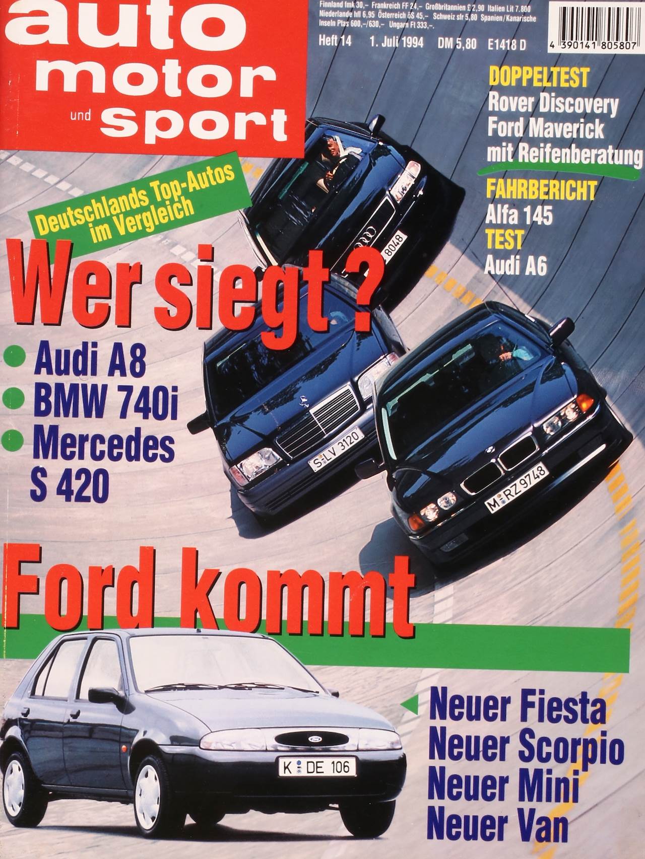 Auto Motor Sport, 01.07.1994 bis 14.07.1994