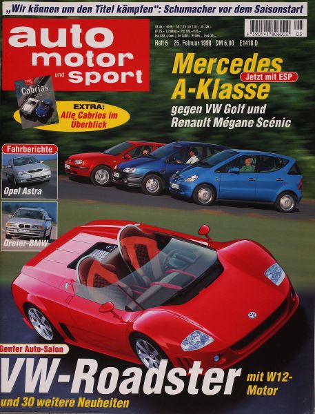 Auto Motor Sport, 25.02.1998 bis 10.03.1998