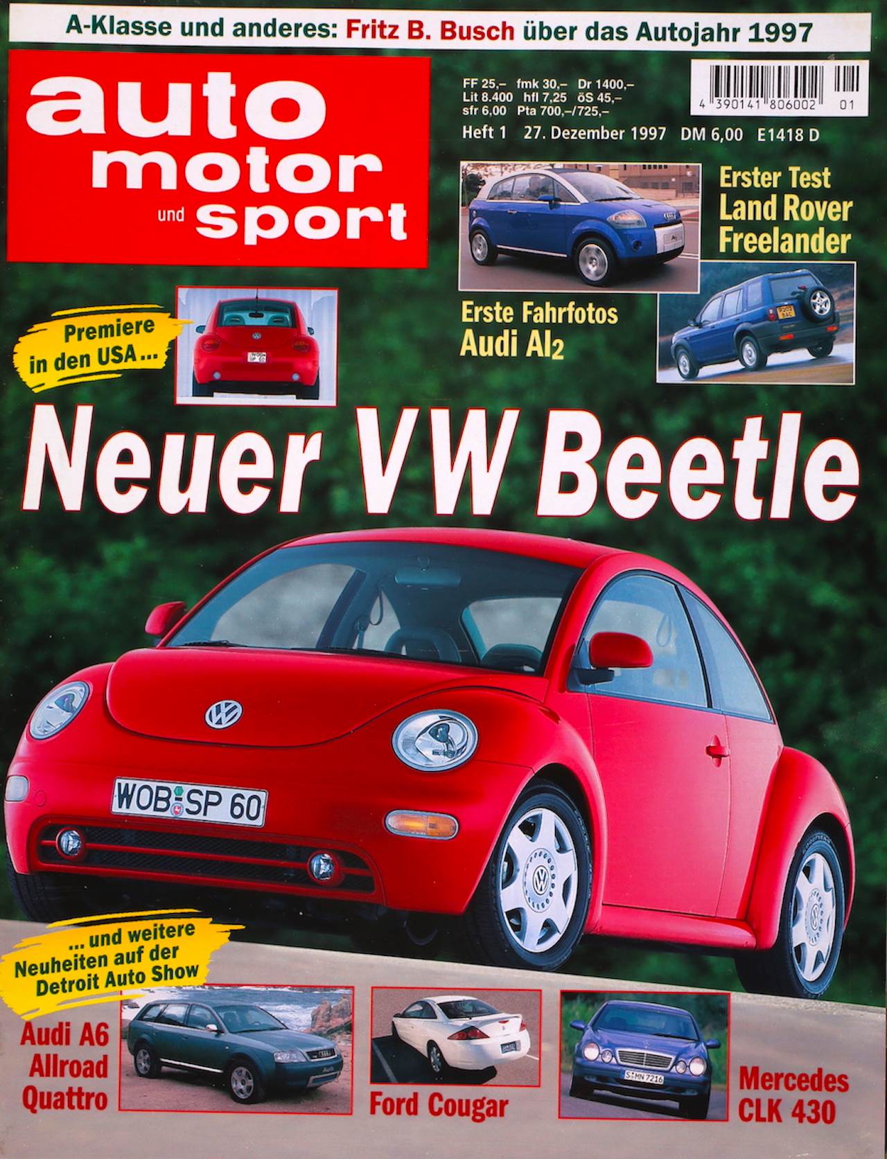 Auto Motor Sport, 27.12.1997 bis 09.01.1998