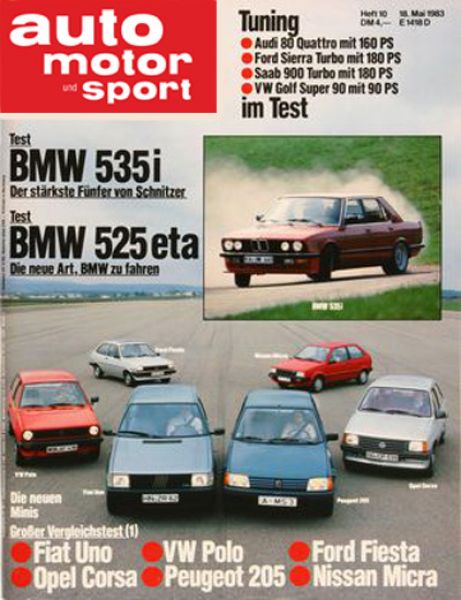Auto Motor Sport, 18.05.1983 bis 31.05.1983