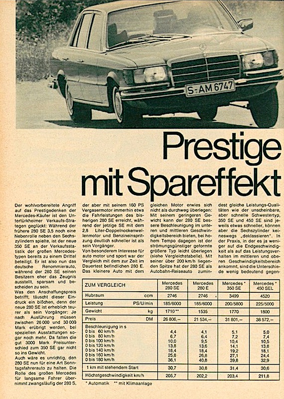 Auto Motor Sport, 21.07.1973 bis 03.08.1973